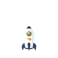 somosbefly travel viagem foguete space x Sticker