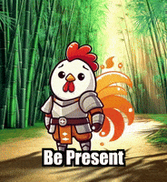 Mindfulness Be Present GIF by Zorooster