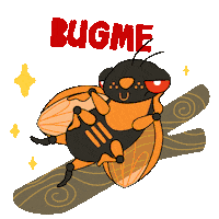 Brilho Sticker by Fran BugMe
