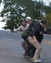 Skateboarding GIF