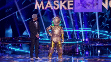 Excited Astronaut GIF by The Masked Singer