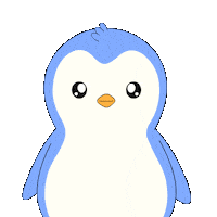 Think What Happened Sticker by Pudgy Penguins