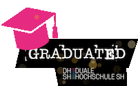 Duale-Hochschule_DHSH study bachelor graduated studieren Sticker