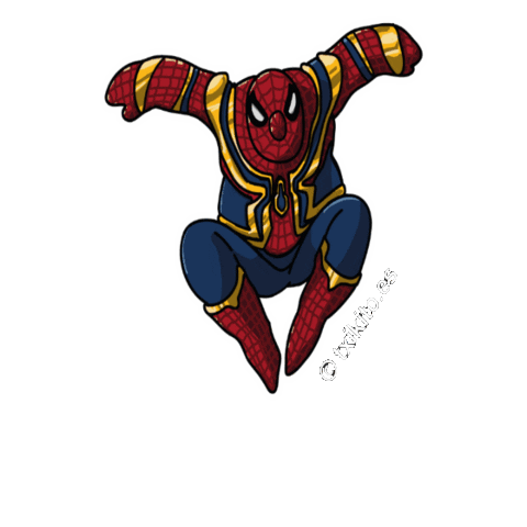 Marvel Spiderman Sticker by Txikito