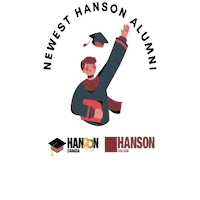 Hanson Grad Sticker by Hanson College Ontario