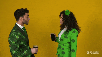 St Patricks Day Beer GIF by OppoSuits