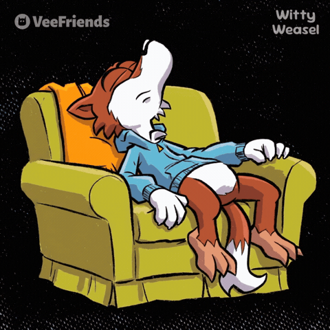 Tired Sleep GIF by VeeFriends