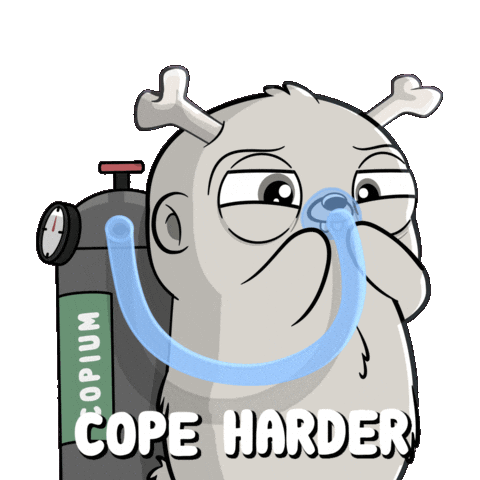Get Over It Help Sticker by Fugz Official