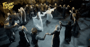 celebrate wedding dance GIF by FIddler on the Roof