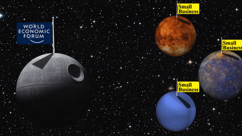 wikiworldorder giphyupload politics covid-19 small business GIF