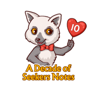 10 Years Lemur Sticker by MYTONA