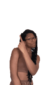 clickmavenmedia woman pointing black woman pointing up Sticker