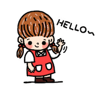 Happy 嗨 Sticker