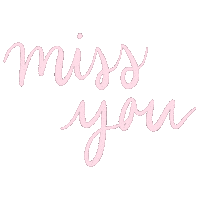 Miss You Love Sticker