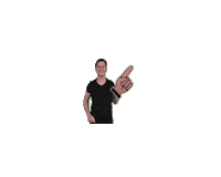 ottos-ch finger zeigen pointingup fingerpointing Sticker