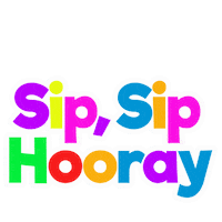 thebubblebusco rainbow cheers drinking drinks Sticker