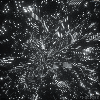 Black And White Art GIF by Pi-Slices