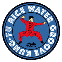 dgcr_rwg kung fu ike rwg rice water groove Sticker