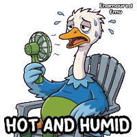 Summer Melting Sticker by VeeFriends