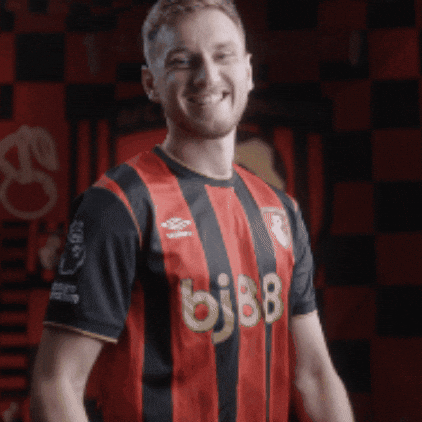 Happy Premier League GIF by AFC Bournemouth