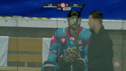 What Did I Do Shrug GIF by Champions Hockey League