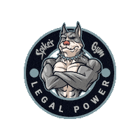Dog Fitness Sticker by Legal Power