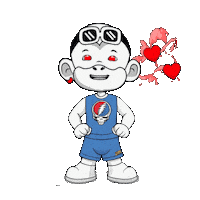 Grateful Dead Deadhead Sticker by Zhot Shop