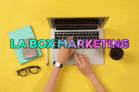 LaBoxMarketing marketing computer working ordenador GIF