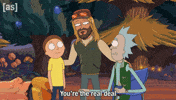 Patting On Back Rick And Morty GIF by Adult Swim