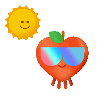 Good Vibes Smile Sticker by Cucchiaio d'Argento