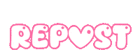 New Post Repost Sticker