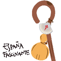 Camino Frances Spain Sticker by España Fascinante