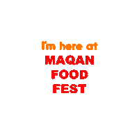 Maqan Sticker by MaqanFoodFest