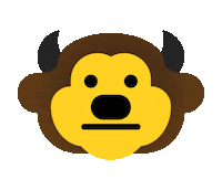 University Of Colorado Chip The Buffalo Sticker by CUBoulder