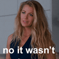 Disagree No Way GIF by Blake Lively Fan