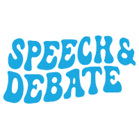 National Championship Fun Sticker by National Speech & Debate Association