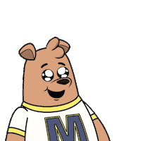 Happy New Year Party Sticker by Meme World of Max Bear