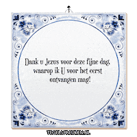 Hoop Wijsheid Sticker by Tegelspreuken.nl