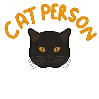 Cat Sticker by Demic