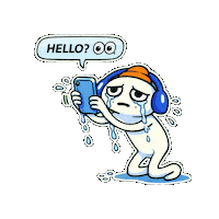 Sad Mood Sticker