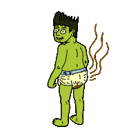 Poop Wtf Sticker by herbertonic