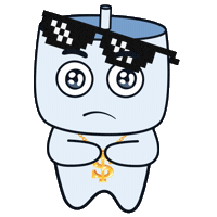 Confused Sticker by Cuanderful