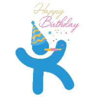 Happy Birthday Girl Sticker by Happikiddo