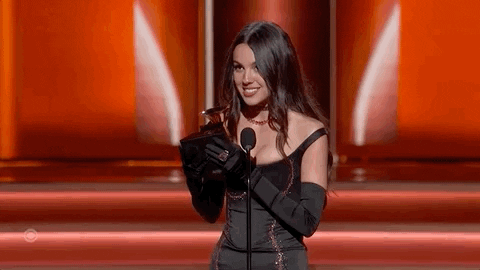Olivia Rodrigo GIF by Recording Academy / GRAMMYs