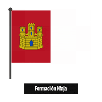 Castilla-La Mancha Flag Sticker by Formación Ninja