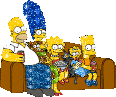 simpsons STICKER