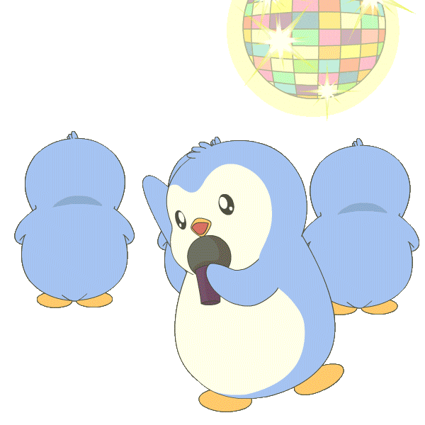 Happy Dance Sticker by Pudgy Penguins