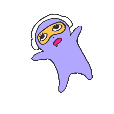Midnightpostman wave 睡覺 午夜郵差 midnightpostman Sticker