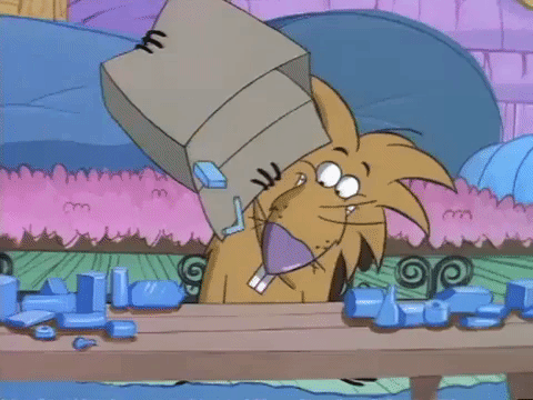 angry beavers nicksplat GIF