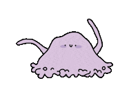 Formless Blob Sticker by TeaBag